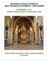 Feast of the Dedication of the Lateran Basilica 9 November