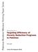 Working Paper No. 4. Targeting Efficiency of Poverty Reduction Programs in Pakistan