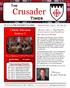 Crusader. Times. The. Headmaster s Highlights. Catholic Education Matters!!! Dear Atonement Families, Upcoming Events. Thank you, Mr.