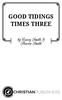 GOOD TIDINGS TIMES THREE. by Casey Smith & Sharon Smith