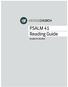 PSALM 41 Reading Guide. October 13-19, 2013
