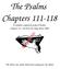 The Psalms Chapters