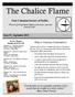 The Chalice Flame. First Unitarian Society of Pueblo. What is Unitarian Universalism? Issue IX, September 2013