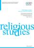 GCSE Religious Studies Specimen Assessment Materials