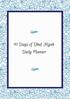 10 Days of Dhul Hijjah Daily Planner