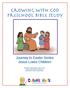 Growing With God Preschool Bible Study