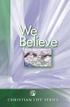 We Believe. 8th edition
