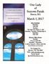 Our Lady of Sorrows Parish. March 5, Sharon, MA
