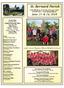 St. Bernard Parish. June 23 & 24, Love Begins Here-Middle School