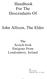 Handbook For The Descendants Of. John Allison, The Elder