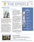 St. Anne Episcopal Church July 2017 THE EPISTLE