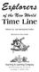 of the New World Time Line Written by Ann Richmond Fisher Illustrated by Bron Smith