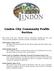 Lindon City Community Profile Section