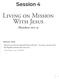Living on Mission With Jesus