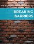 THE SENIOR PASTOR S GUIDE TO BREAKING BARRIERS