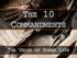 THE 10 COMMANDMENTS THE VALUE OF HUMAN LIFE