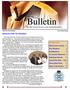 Bulletin. In This Issue