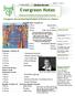 Evergreen Notes. Evergreen Association of American Baptist Churches. Evergreen Annual Meeting Schedule of Events at a Glance. Friday, October 12