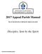 2017 Appeal Parish Manual