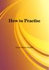 How to Practise. Amida Dharma Pamphlet