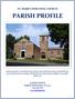 ST. MARK S EPISCOPAL CHURCH PARISH PROFILE