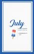 July. focus of the month: adventist lifestyle. 4 independence day (usa)