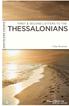 SOUTHLA N D CHURCH FIRST & SECOND LETTERS TO THE THESSALONIANS. 9 Day Devotional. foundations daily devotional. foundations.