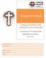 Assignment Book. Leading Worship in the Uniting Church in Australia. An introductory unit to Living Our Faith. Uniting Mission and Education