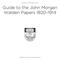 Guide to the John Morgan Walden Papers