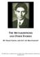 THE METAMORPHOSIS AND OTHER STORIES BY FRANZ KAFKA AND GUY DE MAUPASSANT
