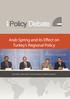 Policy Debate. SETA Foundation for Political, Economic and Social Research October, No: 3