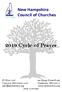 2019 Cycle of Prayer
