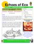 Echoes of Eco September, 2016 Vivekananda Kendra- nardep Newsletter Vol:8 No:7