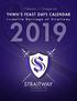 2019 January STRAITWAY.COM. by Pastor Charles Dowell Jr. YHWH S FEAST DAYS CALENDAR Israelite Heritage of Straitway
