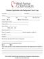 Volunteer Application with Background Check Copy