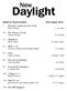 Daylight. New. Edited by Naomi Starkey May August Proverbs: wisdom for the world David Winter May. 20 The absence of God Naomi Starkey