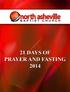 21 Day Prayer & Fasting Guide