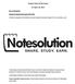 Chapter Notes (Final Exam) On April, 26, 2012