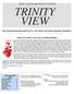 TRINITY UNITED METHODIST CHURCH TRINITY VIEW