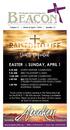First Baptist Church Montgomery. Volume 71 Week of April 1, 2018 Number 13 EASTER :: SUNDAY, APRIL 1