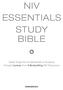 NIV. Easily Grasp the Fundamentals of Scripture through Lenses from 6 Bestselling NIV Resources