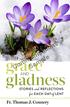 Creative. Communications. Sample WITH. grace gladness AND. STORIES and REFLECTIONS. for EACH DAY of LENT Fr. Thomas J. Connery