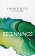 The Reading Bible BEGINNINGS. Tyndale House Publishers, Inc. Carol Stream, Illinois CREATED IN ALLIANCE WITH