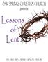 Bible Study Outline April 1, 2014 Lessons of Lent >> Penitent Preparation: Crucified In The Place Of The Skull Pastor / Teacher: Pastor Eric Gladney