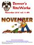 Denver s RiteWorks. November 2018 vol. 11-#9
