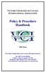 Policy & Procedure Handbook