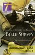 CHRISTIANITY WITHOUT THE RELIGION BIBLE SURVEY. The Un-devotional. JEREMIAH 1-33 Week 3