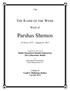בס ד. Week of. Parshas Shemos. 23 Teves, 5777 January21, Compiled from the works of Rabbi Menachem Mendel Schneerson The Lubavitcher Rebbe