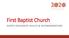 First Baptist Church SURVEY ASSESSMENT RESULTS & RECOMMENDATIONS