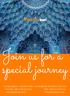 Join us for a special journey